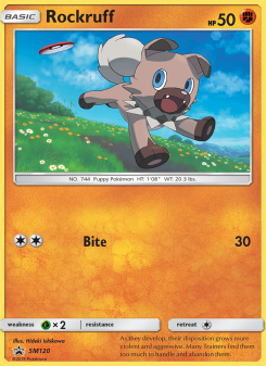 Rockruff - pokemon TCG Card