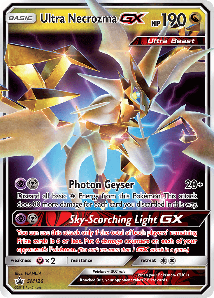 Ultra Necrozma GX - Pokémon TCG Card