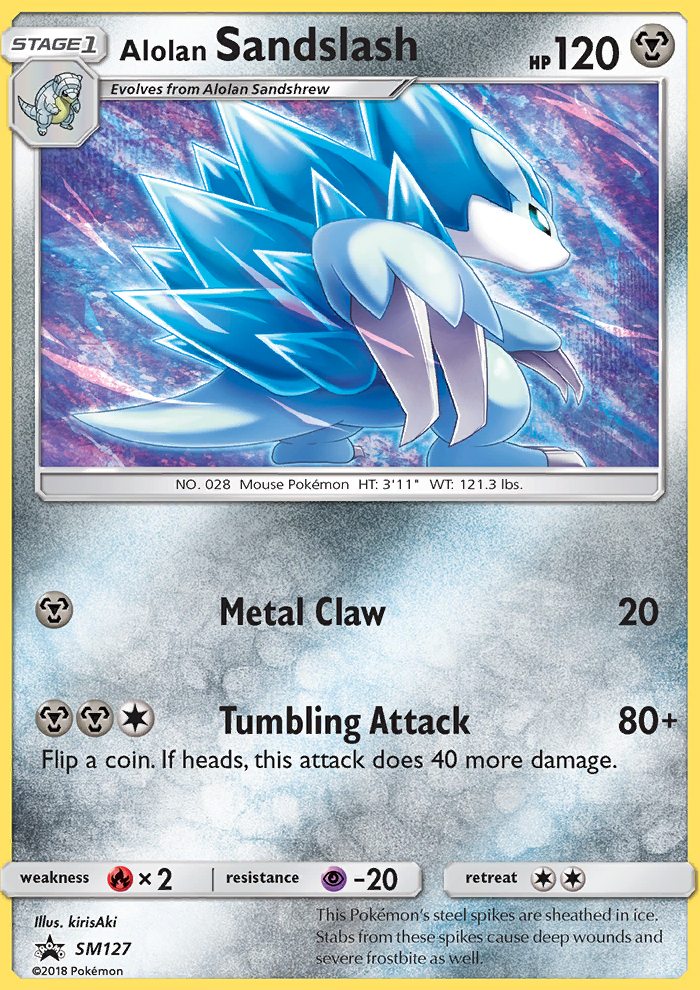 Alolan Sandslash - Pokémon TCG Card