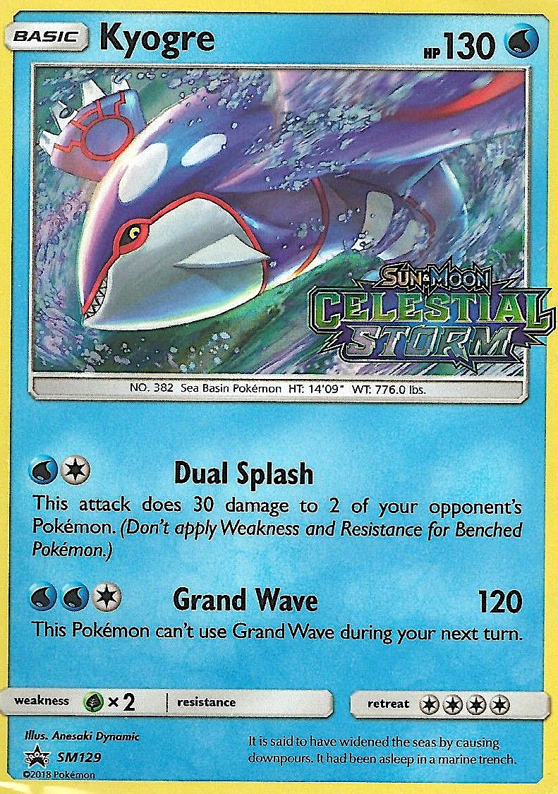 Kyogre - Pokémon TCG Card