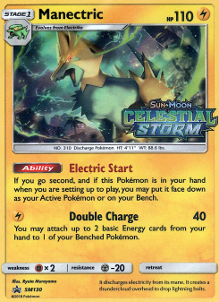 Manectric - pokemon TCG Card