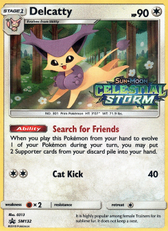 Delcatty - pokemon TCG Card