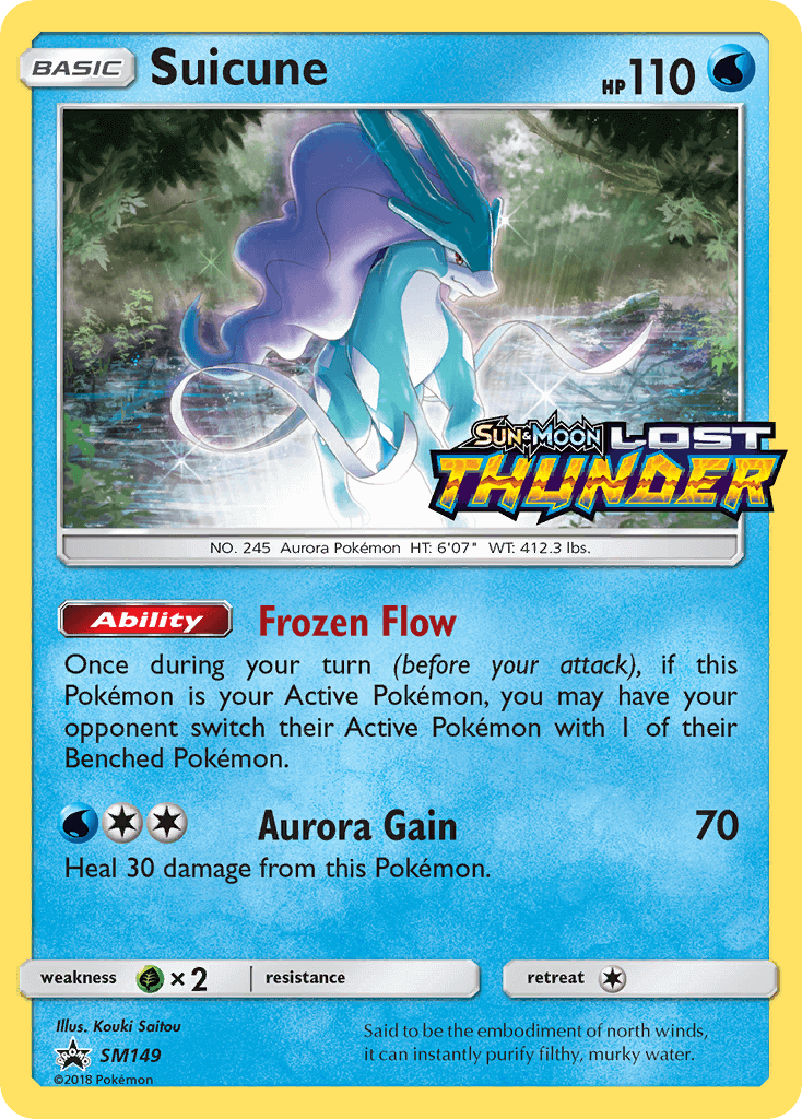 Suicune - Pokémon TCG Card