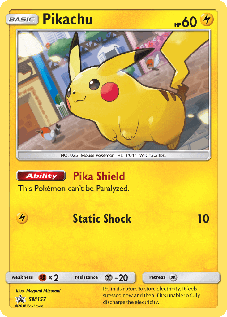 Pikachu - Pokémon TCG Card