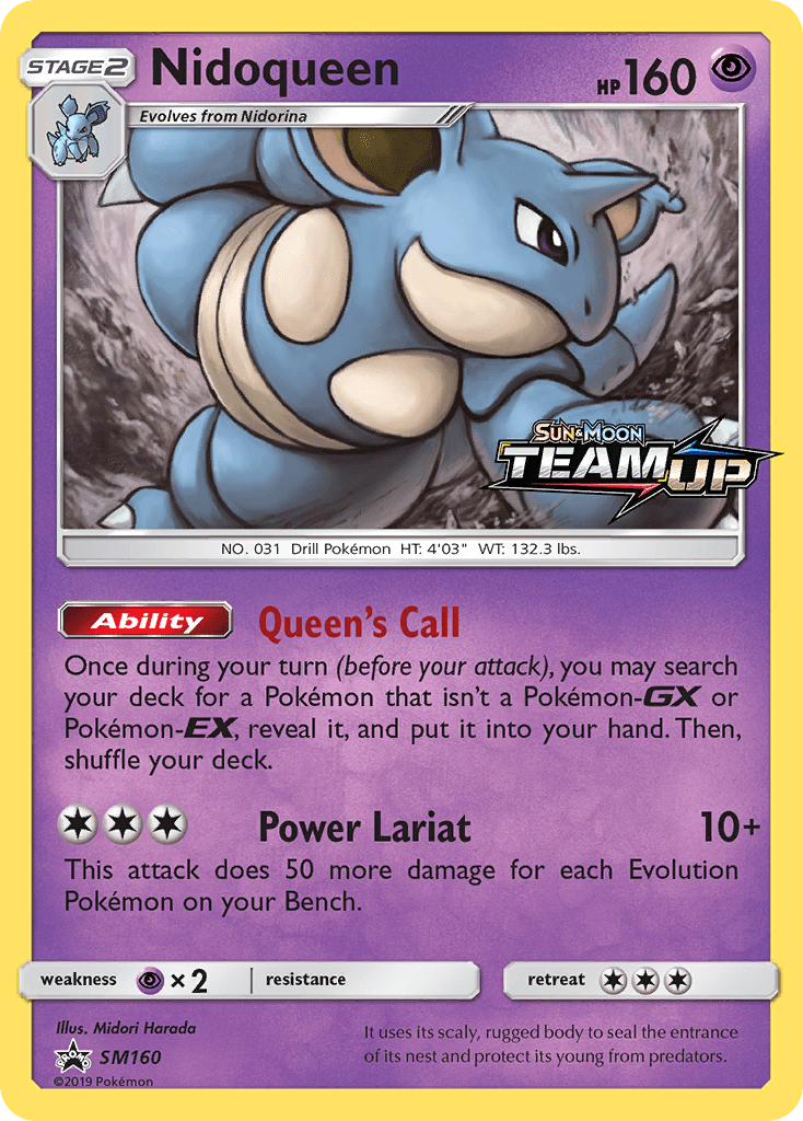 Nidoqueen - Pokémon TCG Card