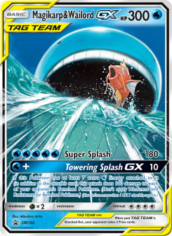 Magikarp & Wailord GX - pokemon TCG Card