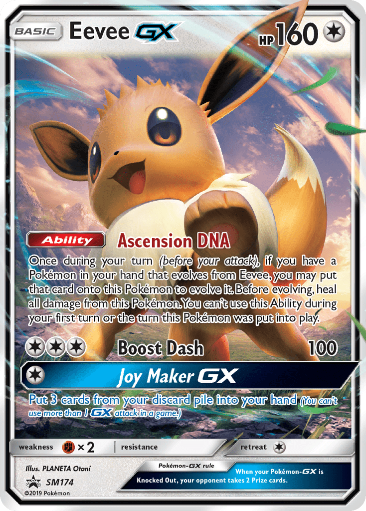 Eevee GX - Pokémon TCG Card