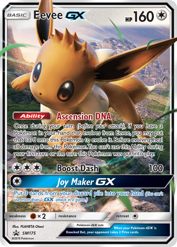 Eevee GX - Pokémon TCG Card