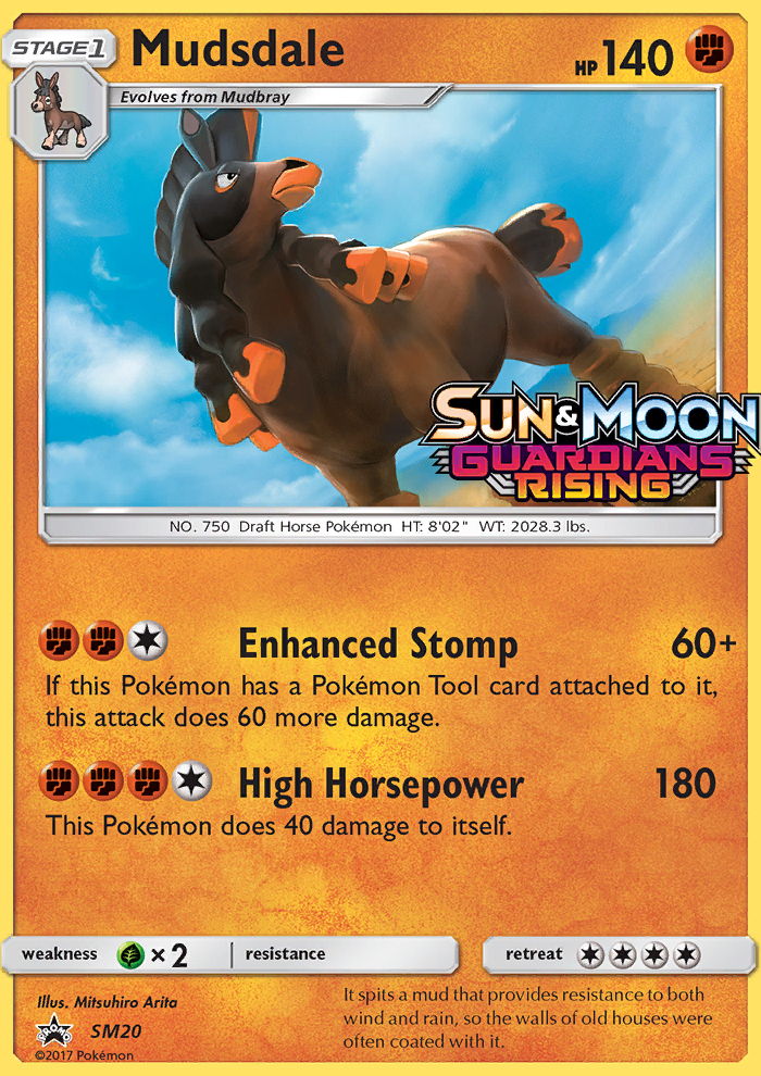 Mudsdale - Pokémon TCG Card