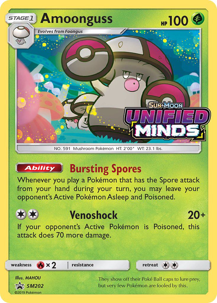Amoonguss - Pokémon TCG Card