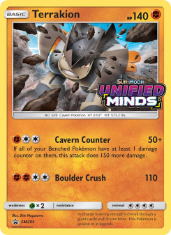 Terrakion - pokemon TCG Card