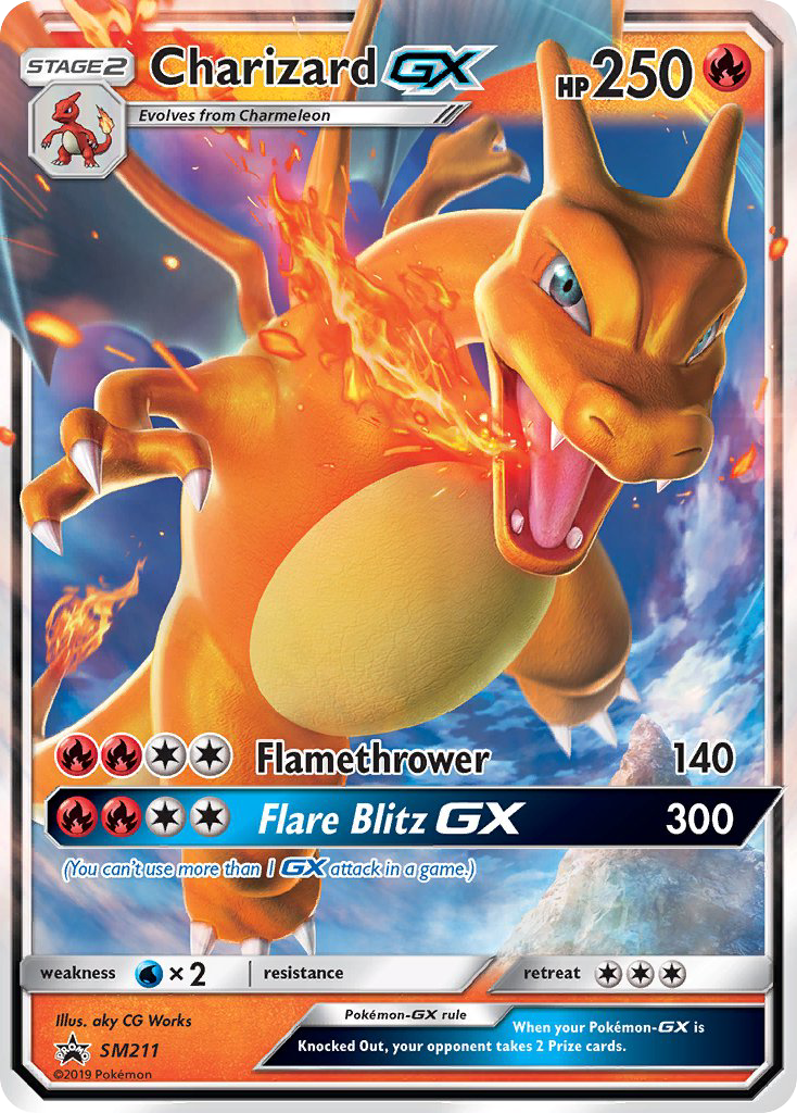 Charizard GX - Pokémon TCG Card