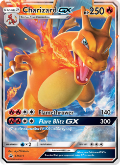 Charizard GX - pokemon TCG Card