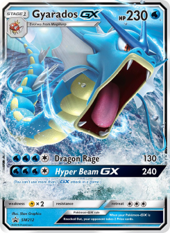 Gyarados GX - pokemon TCG Card
