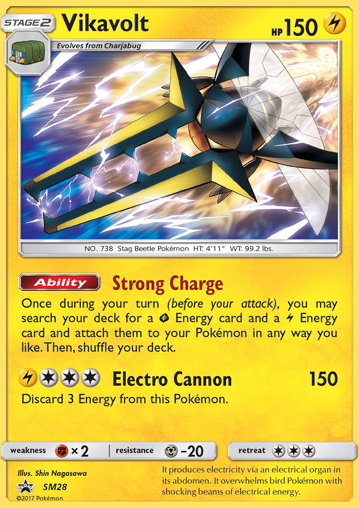 Vikavolt - Pokémon TCG Card