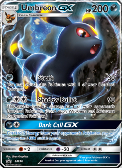 Umbreon GX - pokemon TCG Card
