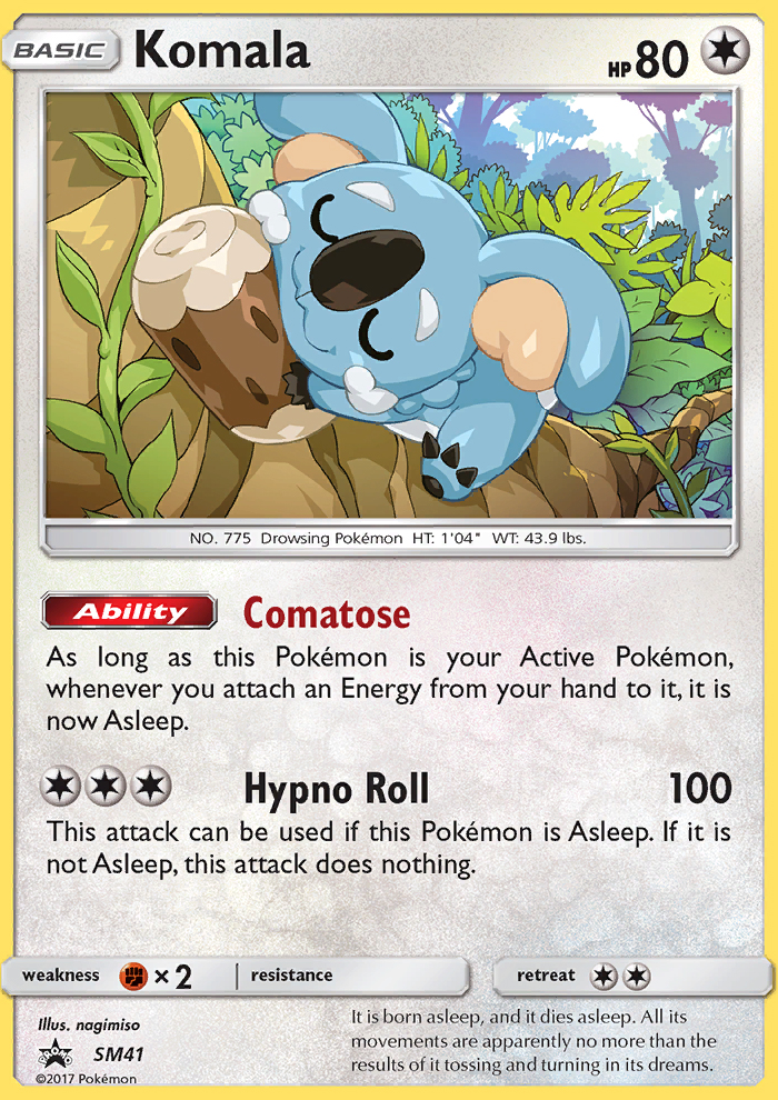 Komala - Pokémon TCG Card