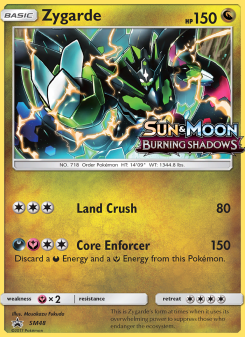 Zygarde - pokemon TCG Card