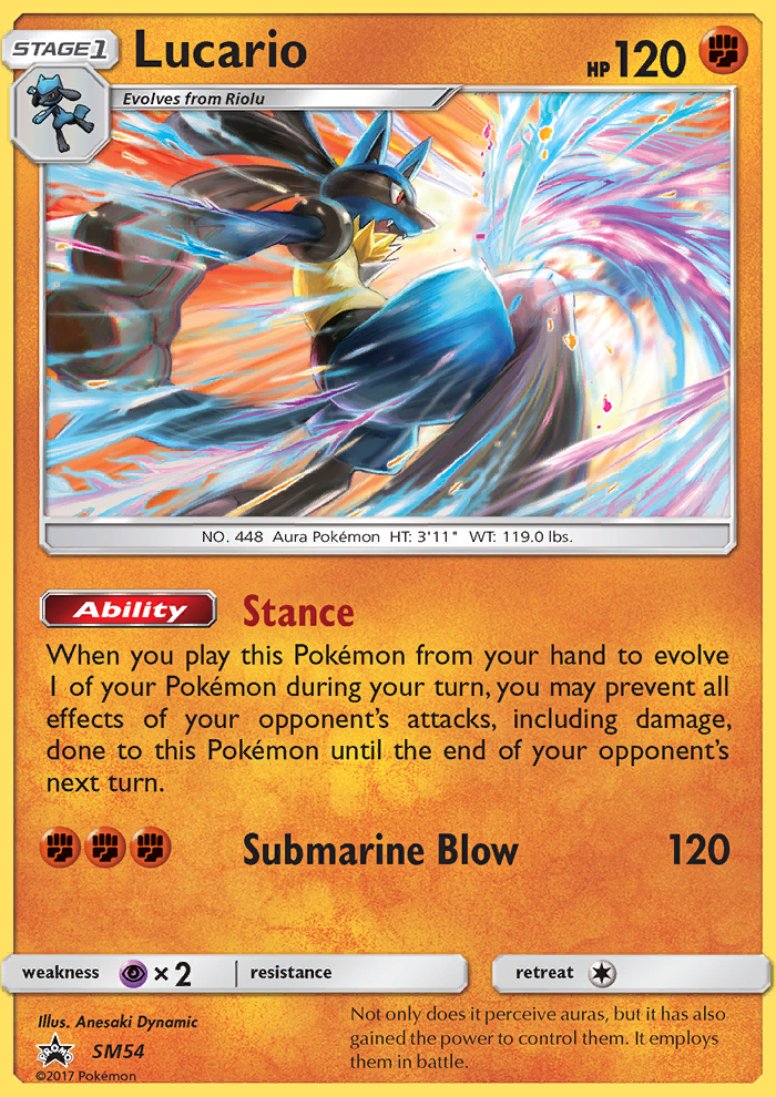 Lucario - Pokémon TCG Card