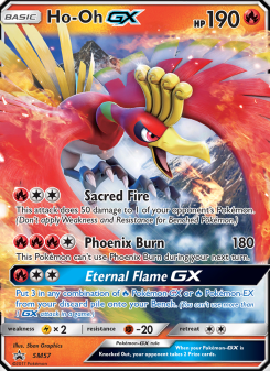 Ho-Oh GX - pokemon TCG Card