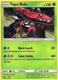 Tapu Bulu - pokemon TCG Card