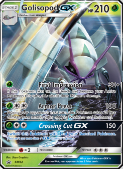 Golisopod GX - pokemon TCG Card