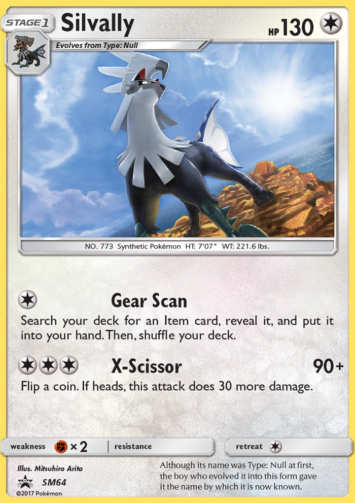Silvally - Pokémon TCG Card