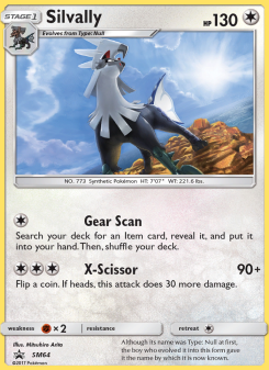 Silvally - pokemon TCG Card