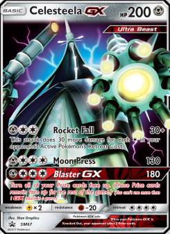Celesteela GX - pokemon TCG Card