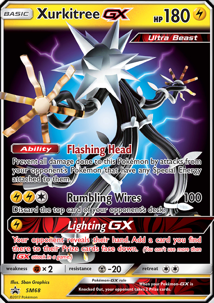 Xurkitree GX - Pokémon TCG Card
