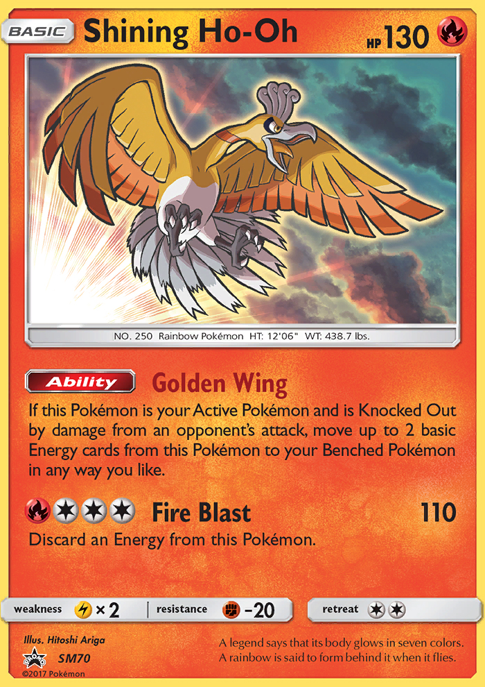 Shining Ho-Oh - Pokémon TCG Card