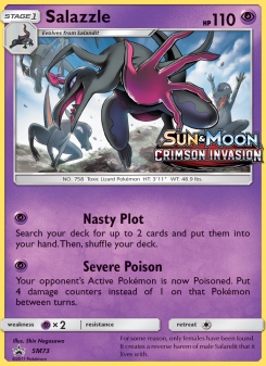 Salazzle - pokemon TCG Card