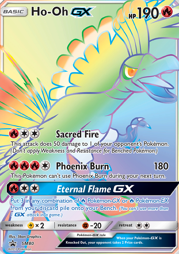 Ho-Oh GX - Pokémon TCG Card