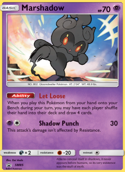 Marshadow - pokemon TCG Card