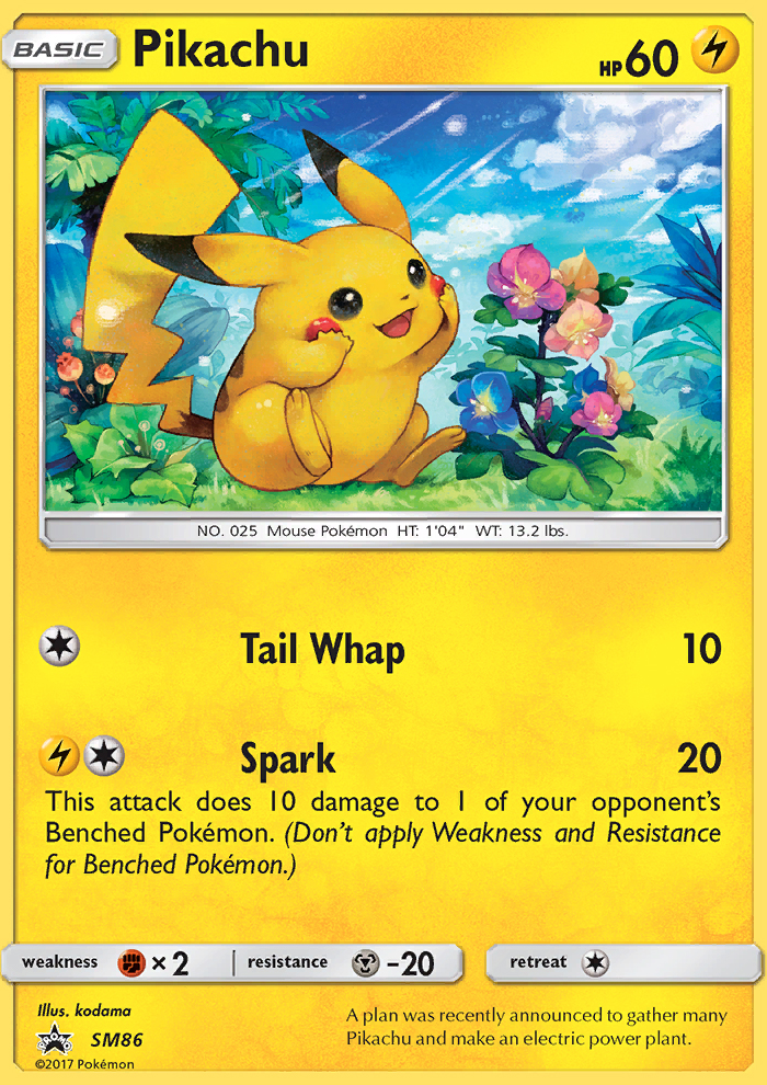 Pikachu - Pokémon TCG Card