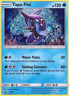 Tapu Fini - pokemon TCG Card