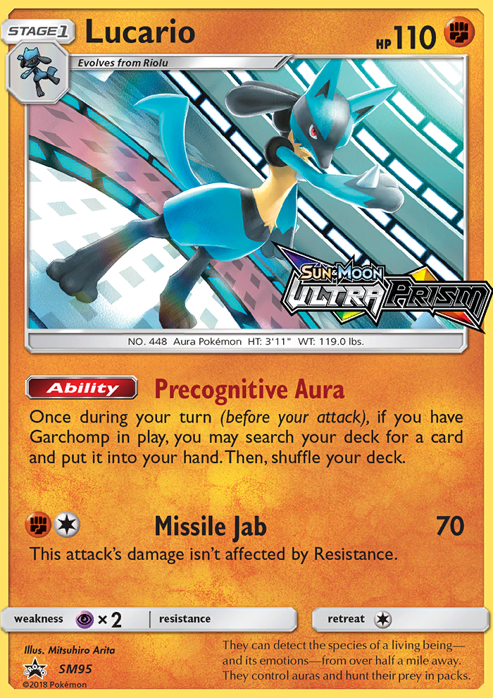 Lucario - Pokémon TCG Card