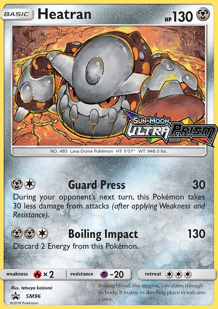Heatran - Pokémon TCG Card