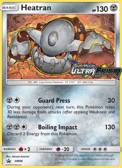 Heatran - pokemon TCG Card