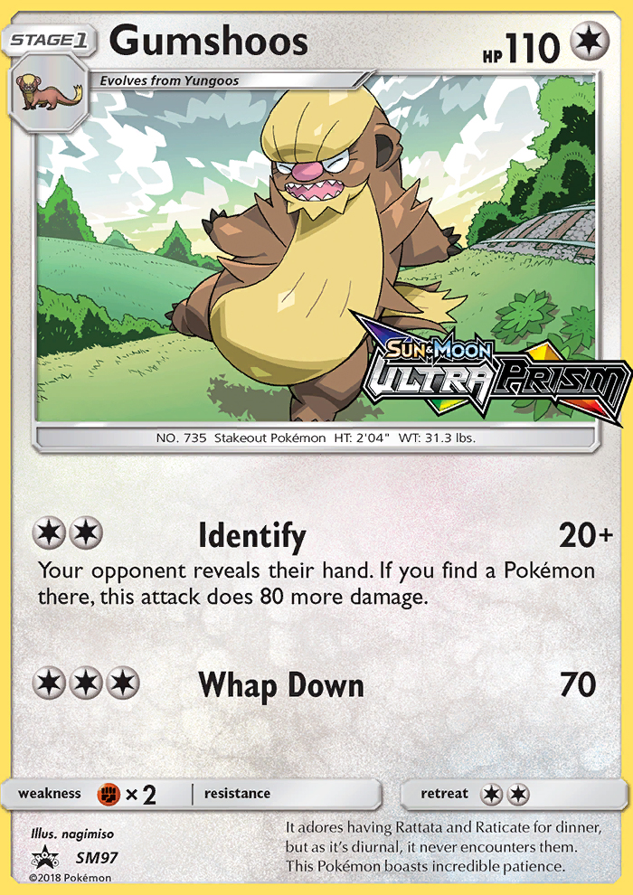 Gumshoos - Pokémon TCG Card