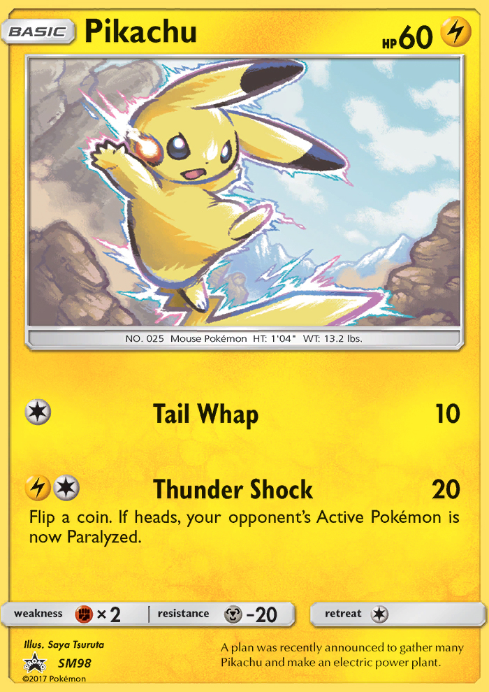 Pikachu - Pokémon TCG Card