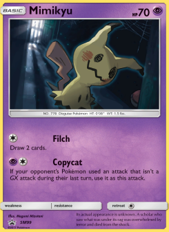 Mimikyu - pokemon TCG Card