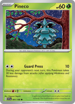 Pineco - pokemon TCG Card