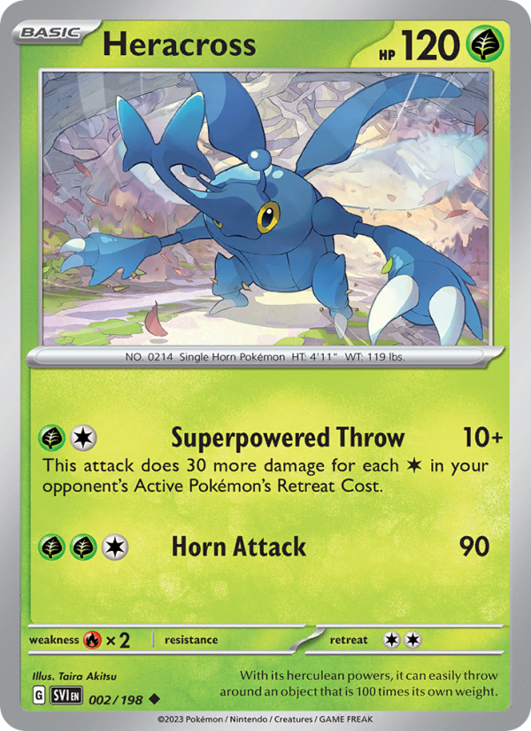 Heracross - Pokémon TCG Card
