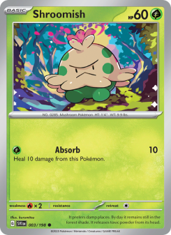 Shroomish - pokemon TCG Card