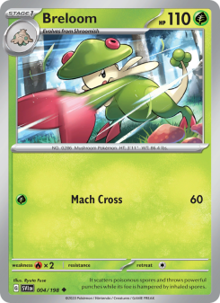 Breloom - pokemon TCG Card