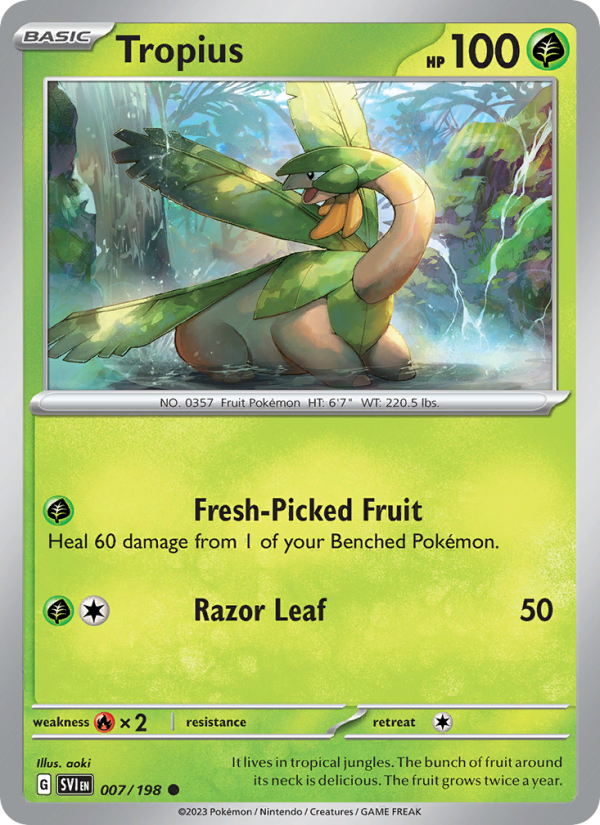 Tropius - Pokémon TCG Card