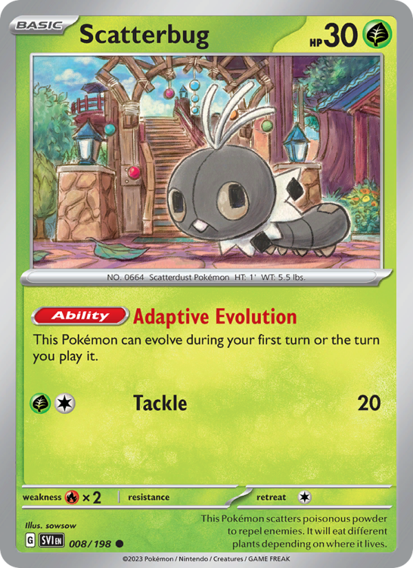 Scatterbug - Pokémon TCG Card
