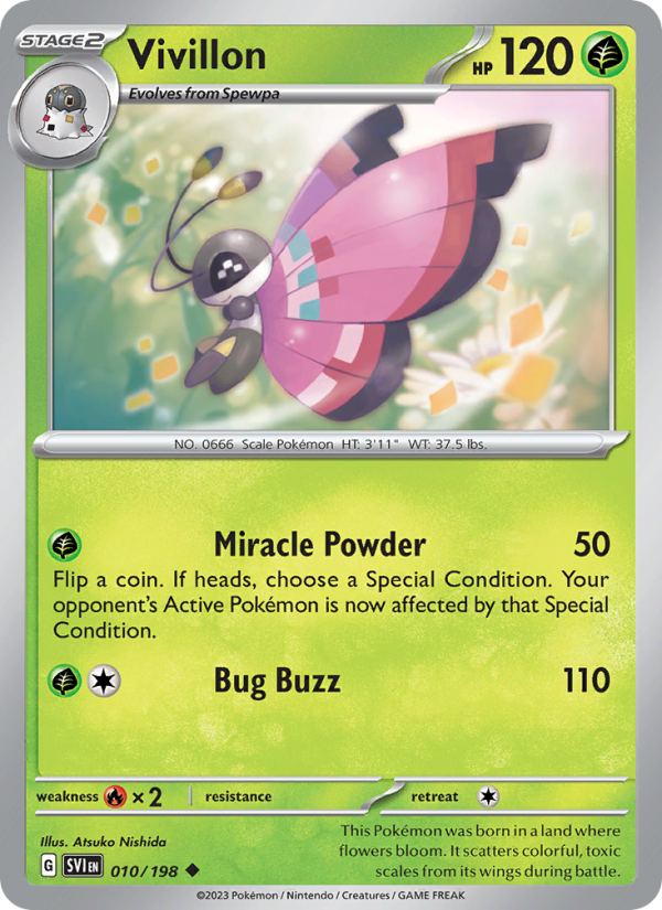 Vivillon - Pokémon TCG Card