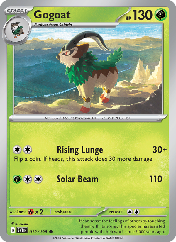 Gogoat - Pokémon TCG Card